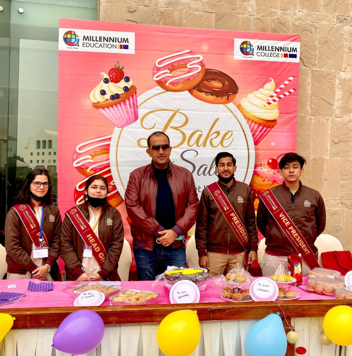 Millennials Bake Sale at IFWA CHARITY BAZAAR  SERENA HOTEL ISLAMABAD 