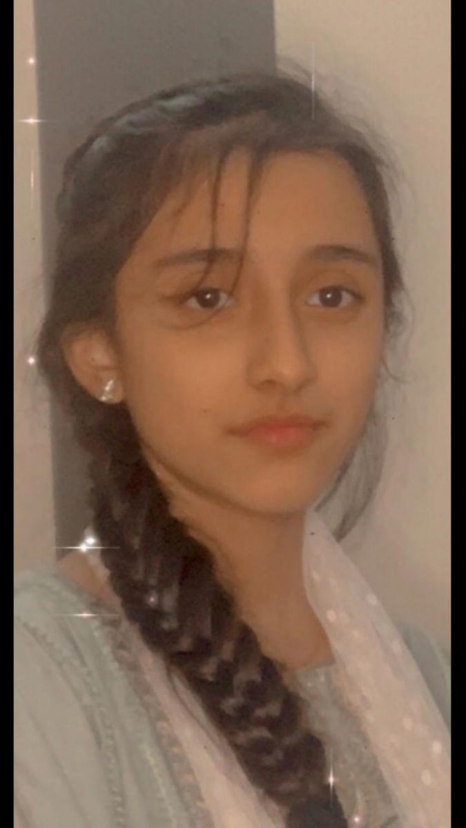 hiba rizwan is a grade 8 student of future world school