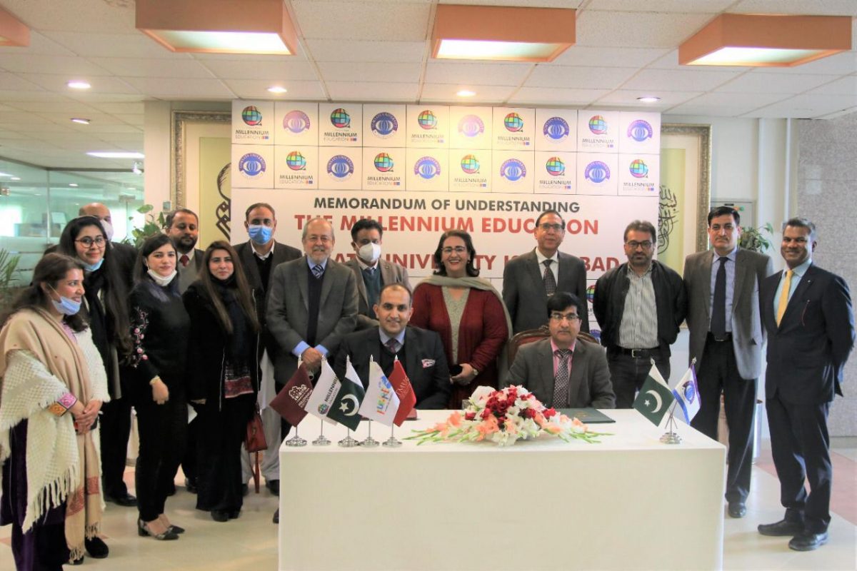 The Millennium Education signs MOU with COMSATS University Islamabad