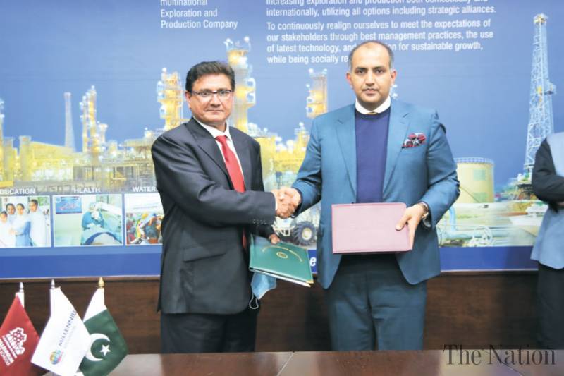 The Millennium Education TME Signed MOU with Oil & Gas Development Company Limited OGDCL