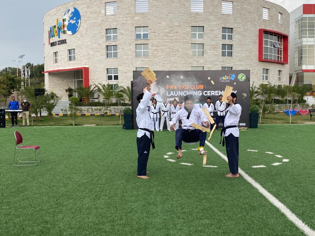 Future World School Taekwondo Club: Launch Ceremony