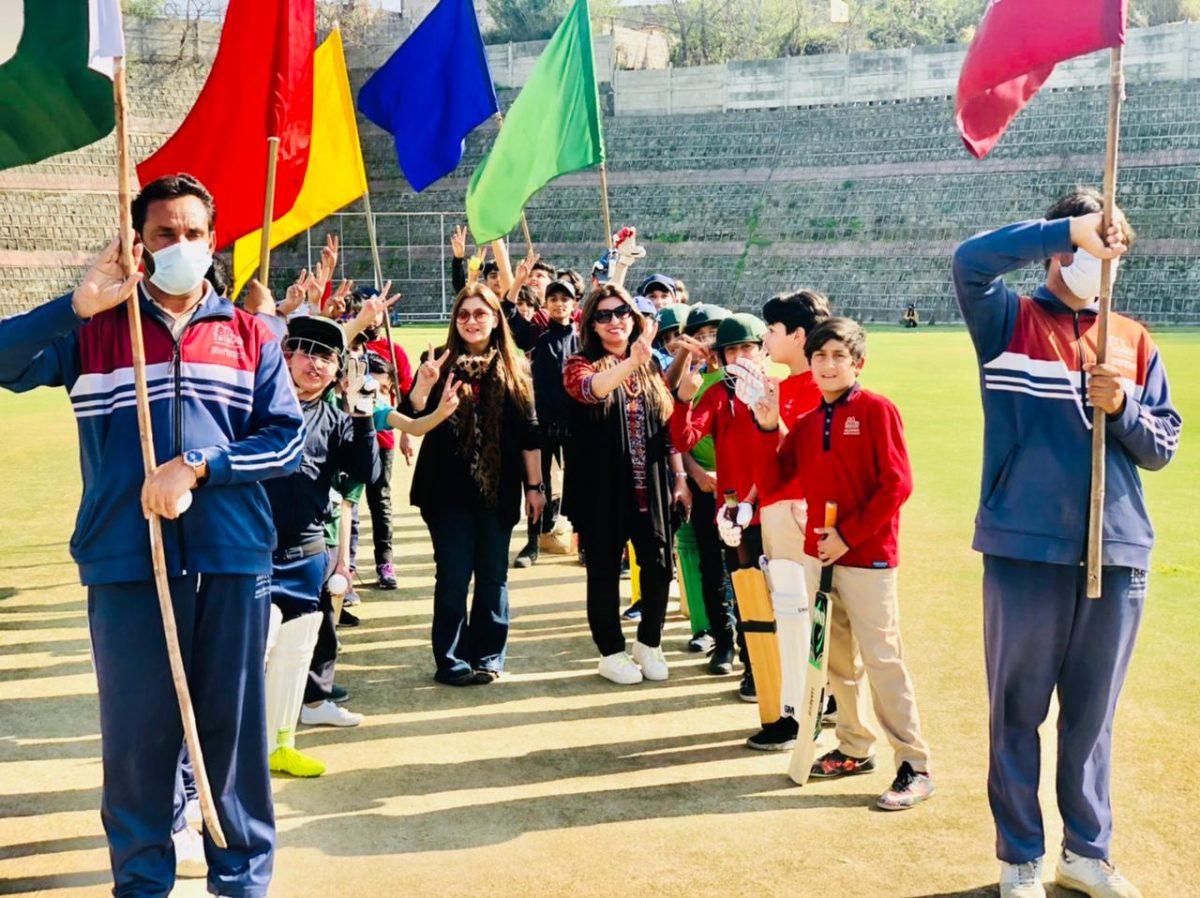 Friendly cricket match held Between RMS Mayfair and Oxbridge Campus at COMSATS University Islamabad