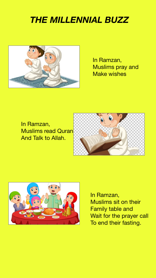 What do Muslims do in Ramazan?