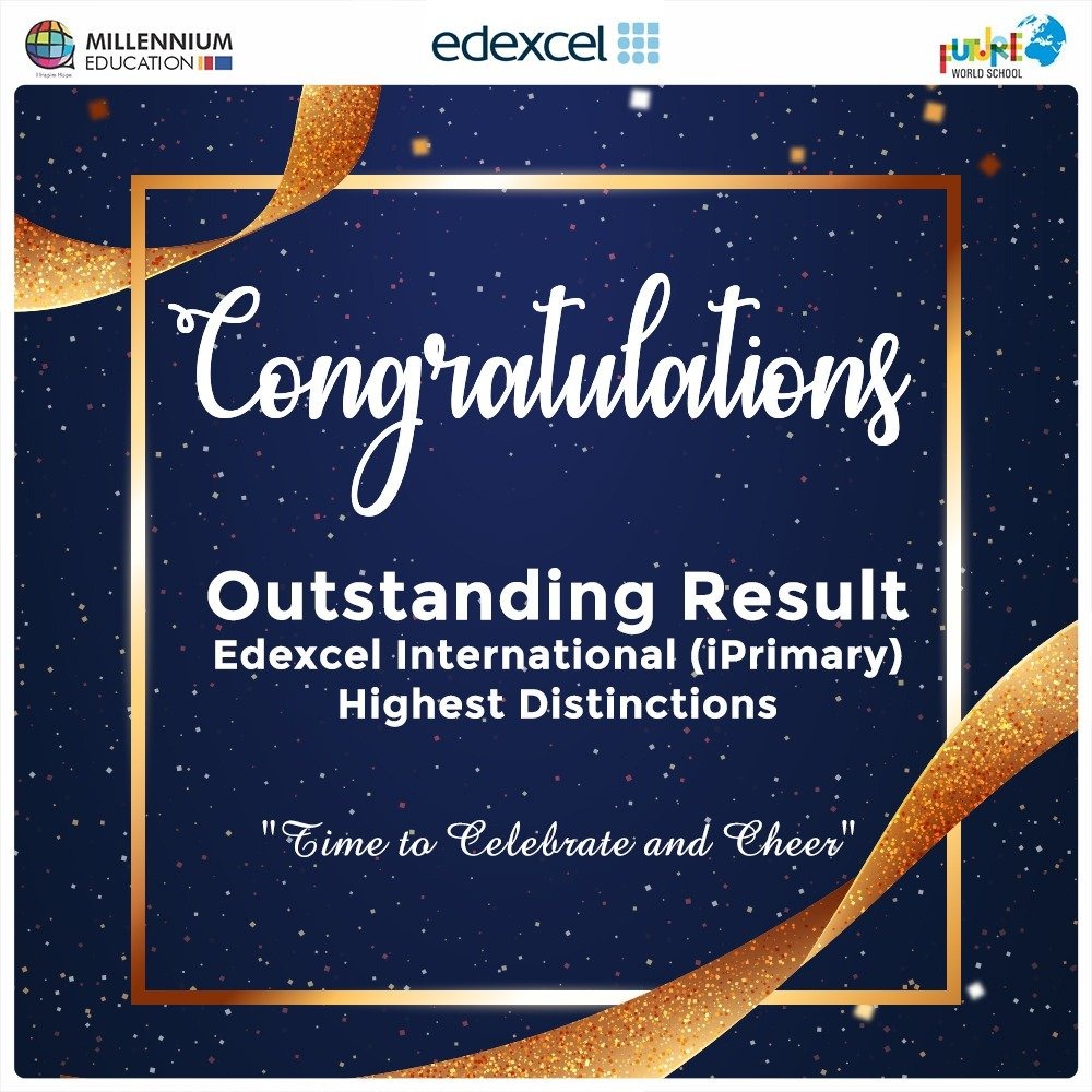 The Millennium Education Group Secured Highest Number of Distinctions in Pearson Edexcel iPrimary International Examinations: